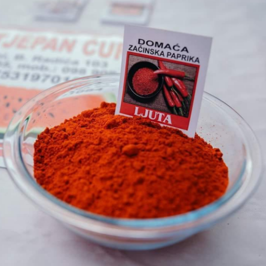 Slika Domaća začinska paprika ljuta 100 g