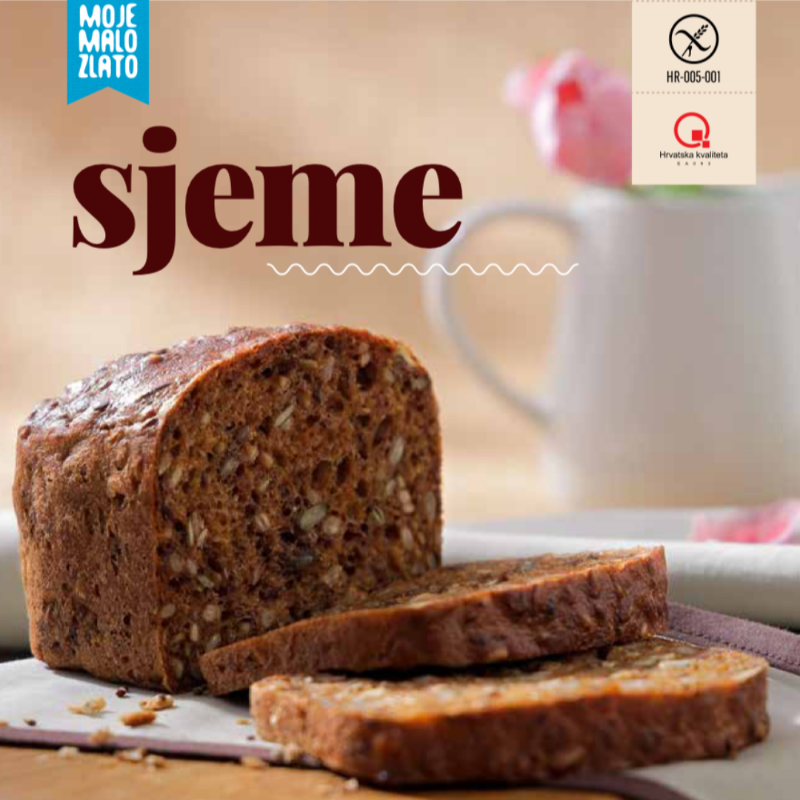 Slika Kruh bez glutena Sjeme 400 g