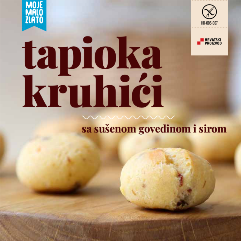 Slika Tapioka snack - sa sušenom govedinom i sirom 570 g