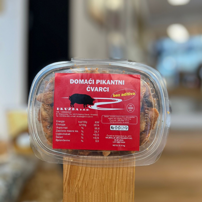 Slika Domaći pikantni čvarci 150 g