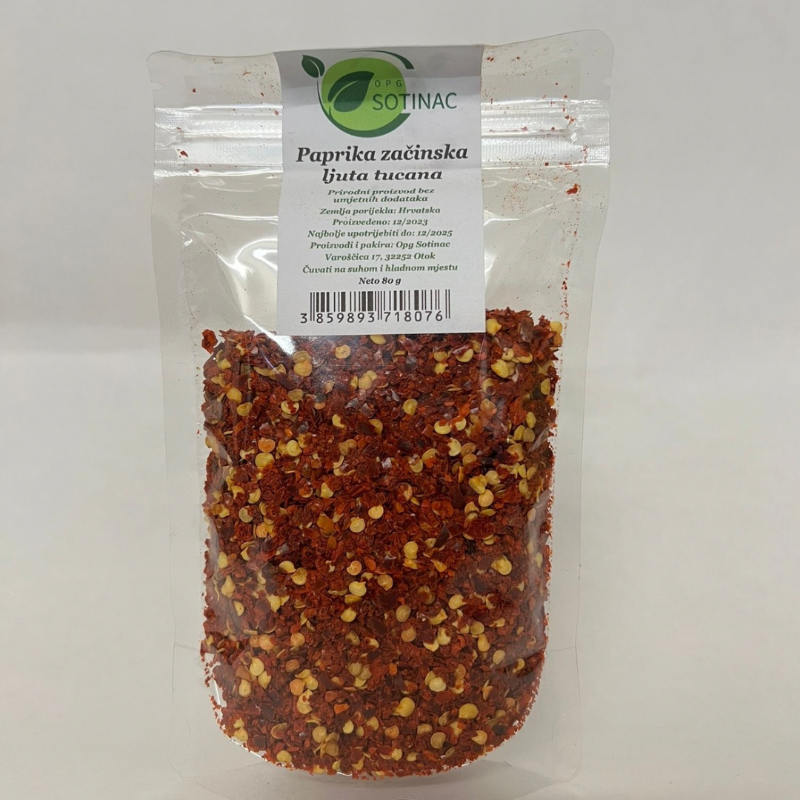 Slika Paprika začinska ljuta tucana 80 g