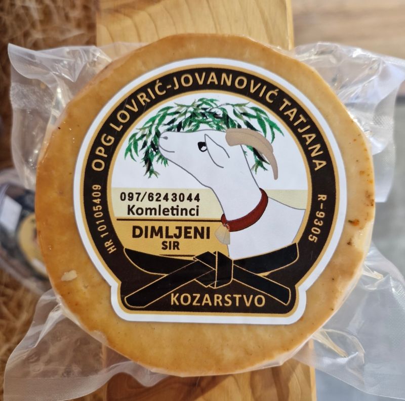 Slika Kozji sir polutvrdi dimljeni cca 250 g  