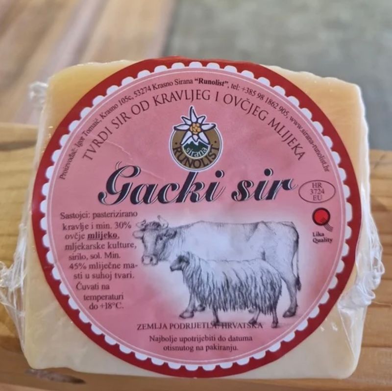 Slika Gacki sir miješani cca 200 g