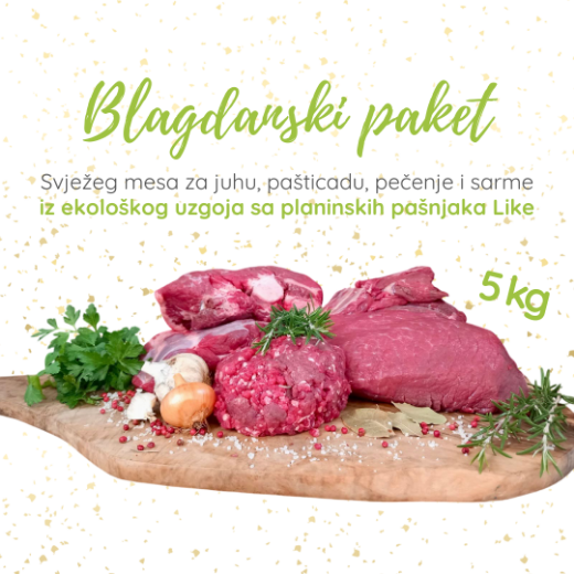 Slika Blagdanski paket svježeg mesa 5 kg 