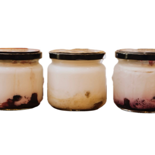 Slika Domaći voćni jogurt - višnja trešnja 350 g